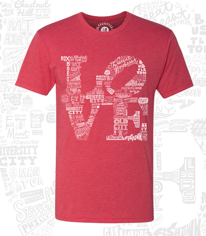 Love Philly Tee - Ali's Wagon