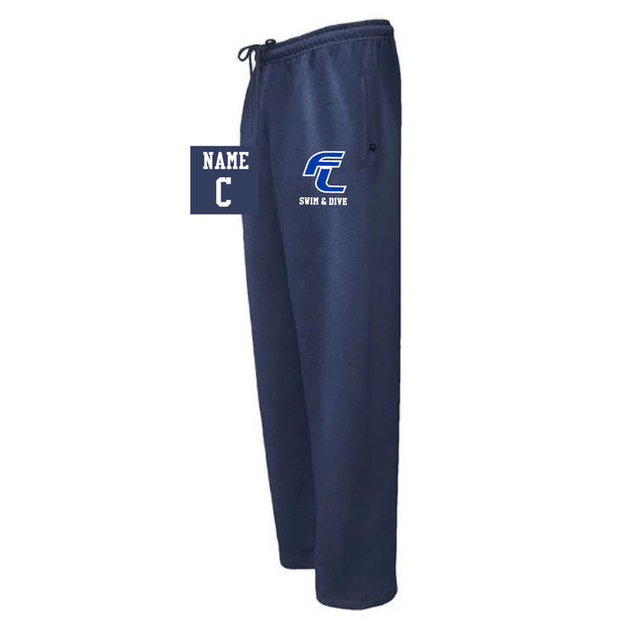 Ludlowe Girls Swim & Dive Sweatpants Logowear Fairfield Ludlowe Girls Swim & Dive Adult XS