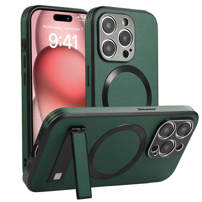 Case & Holder / Dark Green / For iPhone 14Pro Max