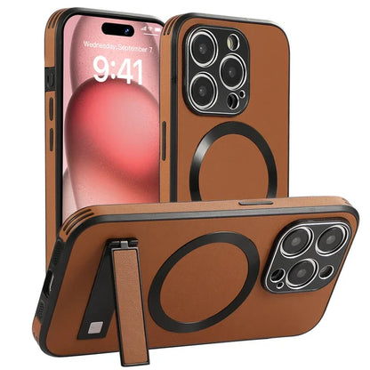 Case & Holder / Brown / For iPhone 15Pro