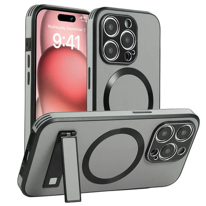 Case & Holder / Gray / For iPhone 14Pro