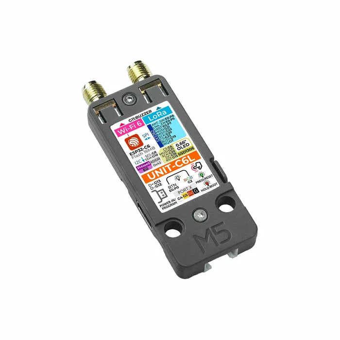 M5Stack C6L Unit for Meshtastic (SX1262, ESP32-C6) - m5stack-store