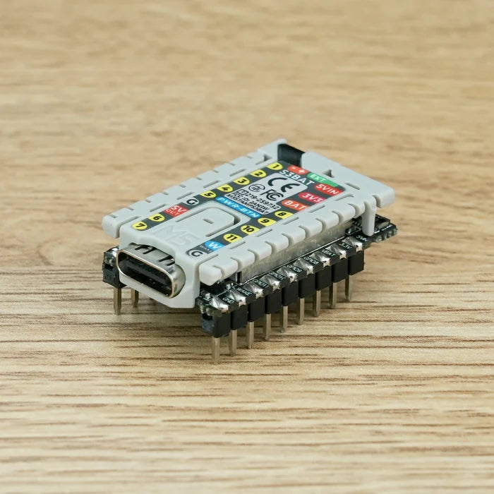 M5StampS3 BAT Module with 2.54 Header Pin - m5stack-store