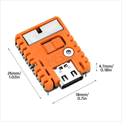 M5StampS3A with 1.27 Header Pin - m5stack-store