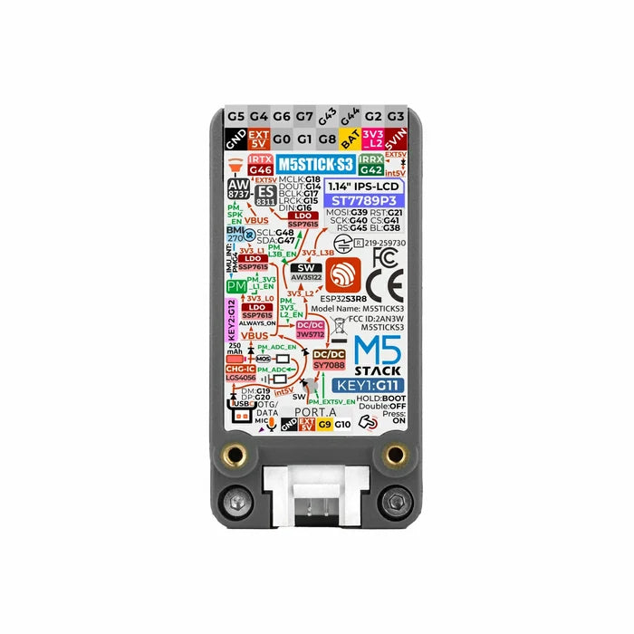 M5StickS3 ESP32S3 Mini IoT Dev Kit - m5stack-store