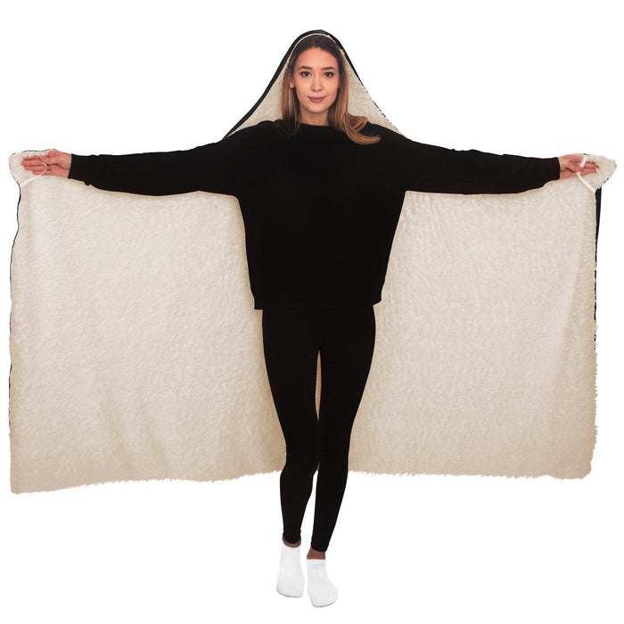 Maio Traditional Embroidery Inspired Hooded Blanket