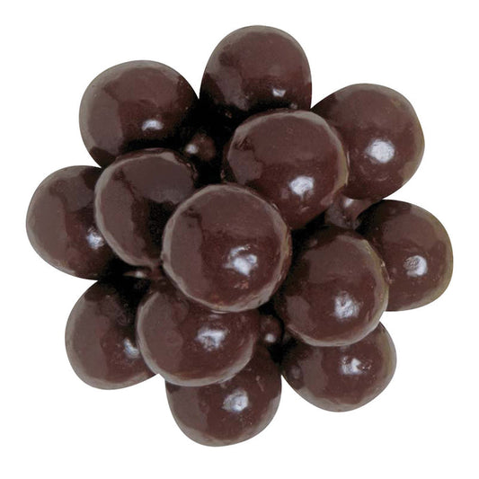 Maltitol Dark Chocolate Malt Ball Candy - 8 LB