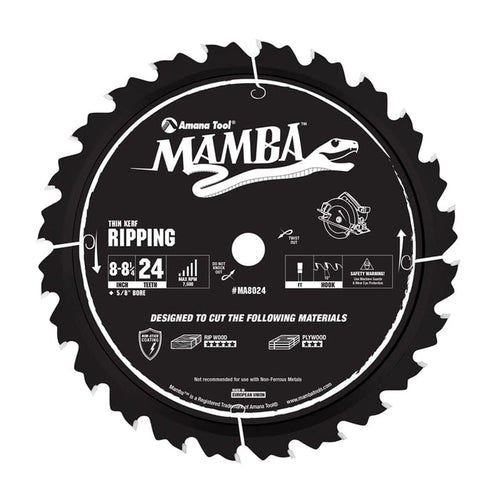MAMBA SAW BLADE (AMANA TOOLS) #MA8024 MEGA