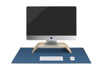 Maple Home Office Bundle Monitor Stand + Large Desk Pad