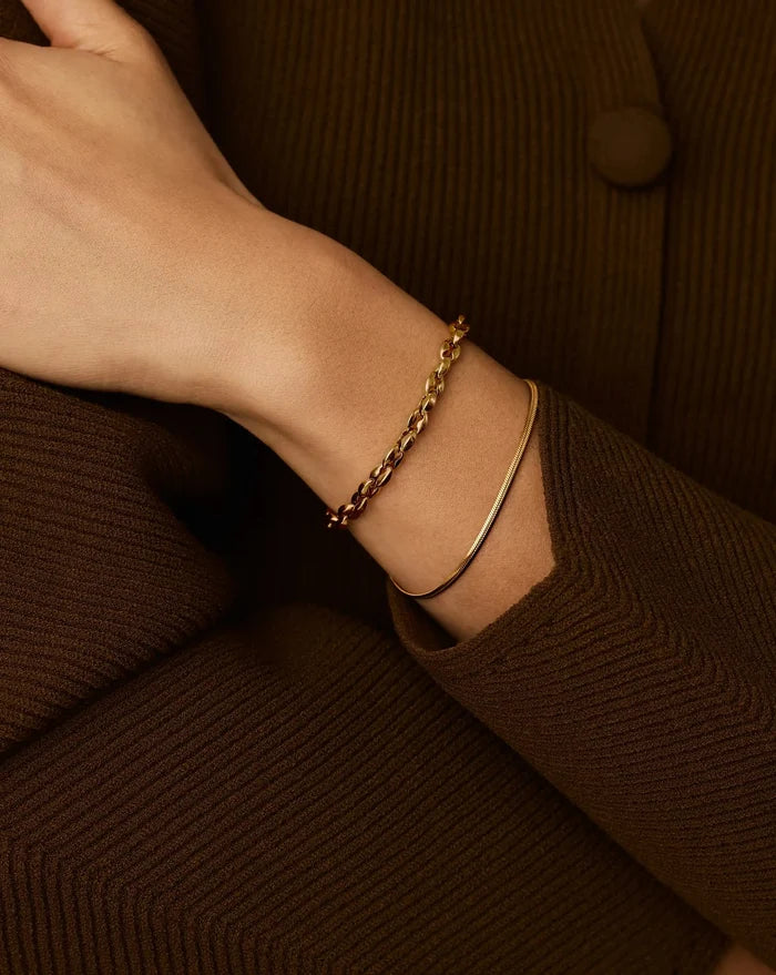 Mariner Chain Bracelet | 18ct Gold Plated Bracelets Missoma