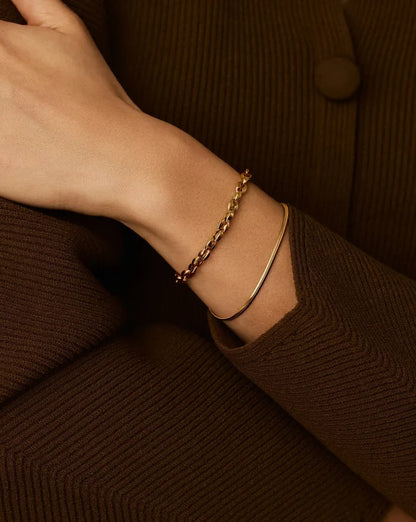 Mariner Chain Bracelet | 18ct Gold Plated Bracelets Missoma