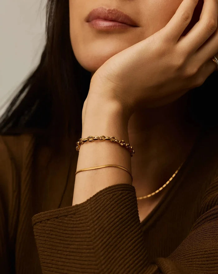 Mariner Chain Bracelet | 18ct Gold Plated Bracelets Missoma