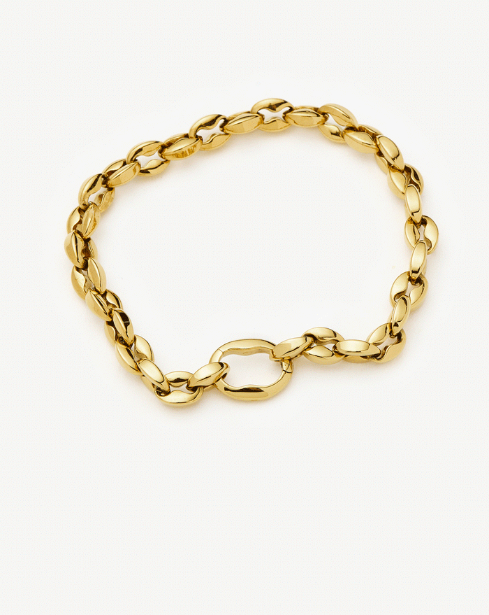 Mariner Chain Bracelet | 18ct Gold Plated/Platinum Plated Bracelets Missoma