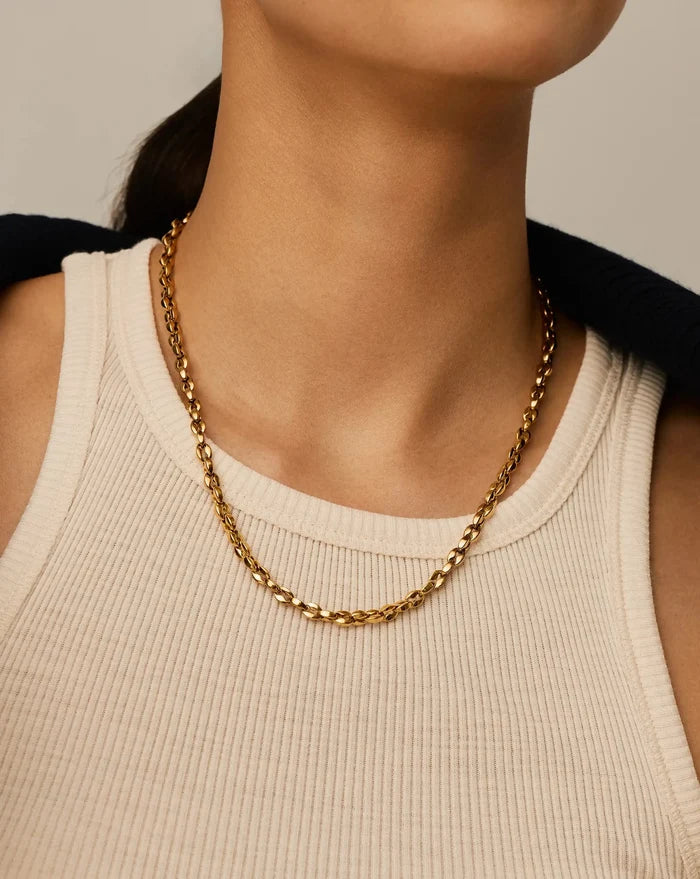 Mariner Medium Chain Necklace | 18ct Gold Plated Necklaces Missoma