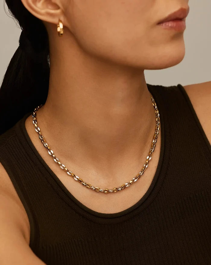 Mariner Short Chain Necklace | 18ct Gold Plated/Platinum Plated Necklaces Missoma