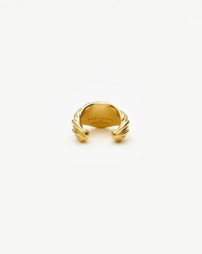 MARKGONG Draped Ear Cuff | 18ct Gold Plated Earrings Missoma