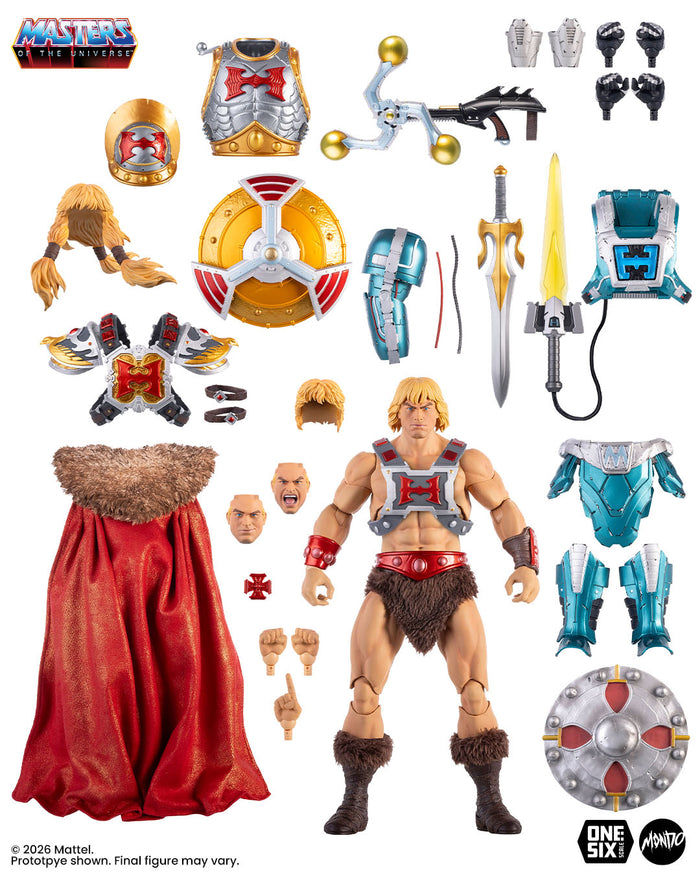 Masters of the Universe - He-Man Deluxe 2.0 1/6 Scale Figure - Timed Edition