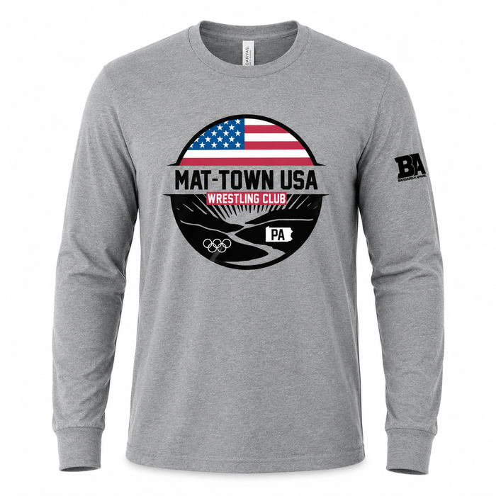 Mat-Town Grey Long Sleeve