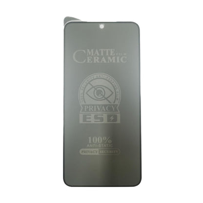 Matte ceramic privacy screen protector.