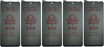 Matte ceramic privacy screen protectors.