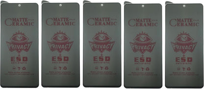 Matte ceramic privacy screen protectors.