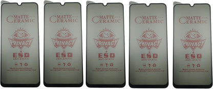 Matte ceramic privacy screen protectors.