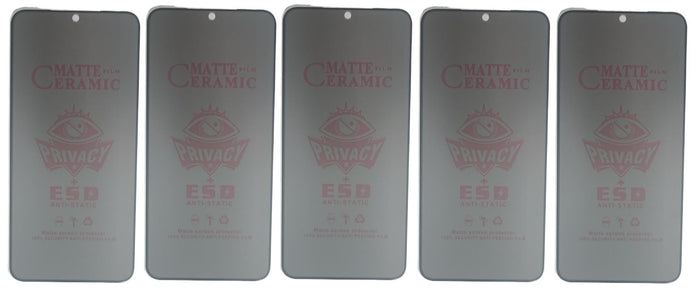 Matte ceramic screen protectors.