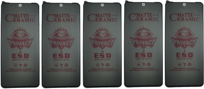Matte ceramic privacy screen protectors.