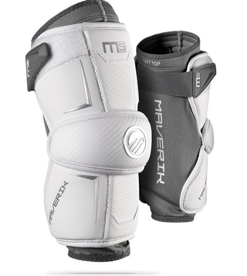 Maverik Men's M5 Arm Pad 2023 Equipment Cascade/Maverik Small White