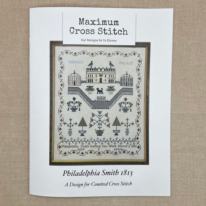 Maximum Cross Stitch - Philadelphia Smith 1813 - Booklet Chart and/or Roxy Floss Pack