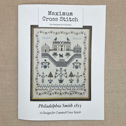 Maximum Cross Stitch - Philadelphia Smith 1813 - Booklet Chart and/or Roxy Floss Pack