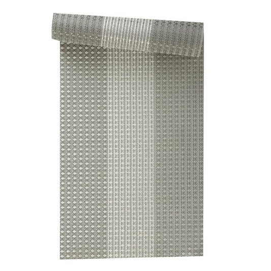 Maxwell & Williams Table Accents Woven Lurex 30 x 150cm Table Runner - Grey