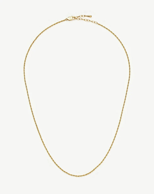Medium Rope Chain Necklace | 18ct Gold Plated Necklaces Missoma
