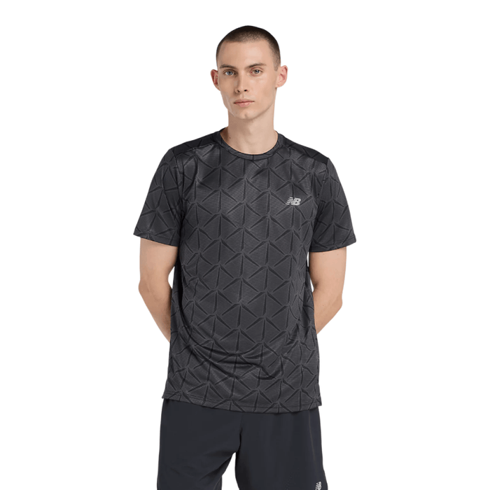 New Balance Men's 2 Piece Co Ord Set Black T-Shirt & Shorts
