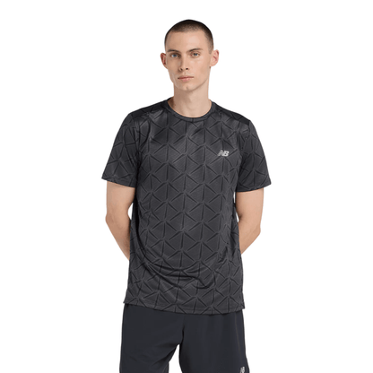 New Balance Men's 2 Piece Co Ord Set Black T-Shirt & Shorts