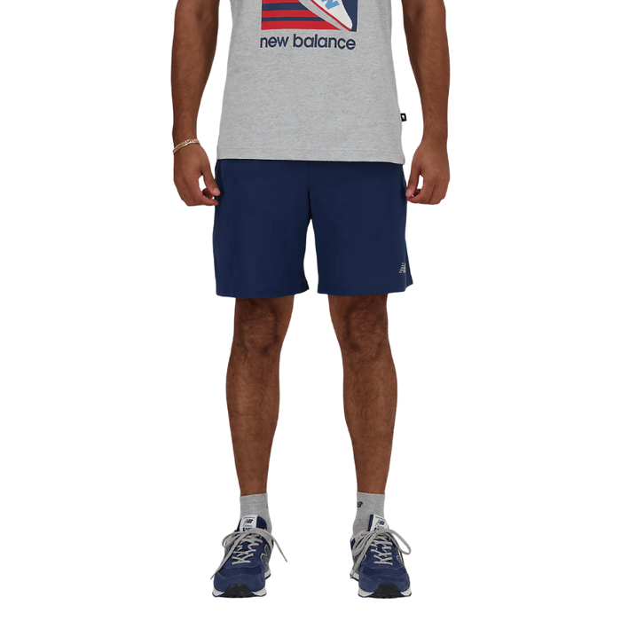 New Balance Men's 2 Piece Co Ord Set Navy T-Shirt & Shorts