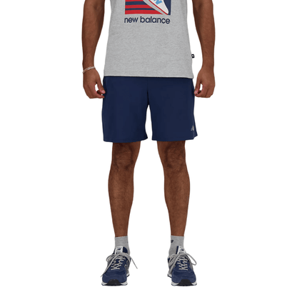 New Balance Men's 2 Piece Co Ord Set Navy T-Shirt & Shorts