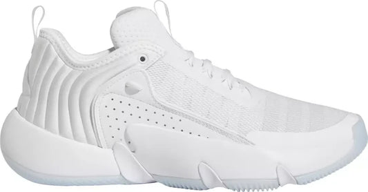 Adidas Mens Trae Unlimited Footwear Adidas Footwear White/Dash Grey/Blue Dawn 7