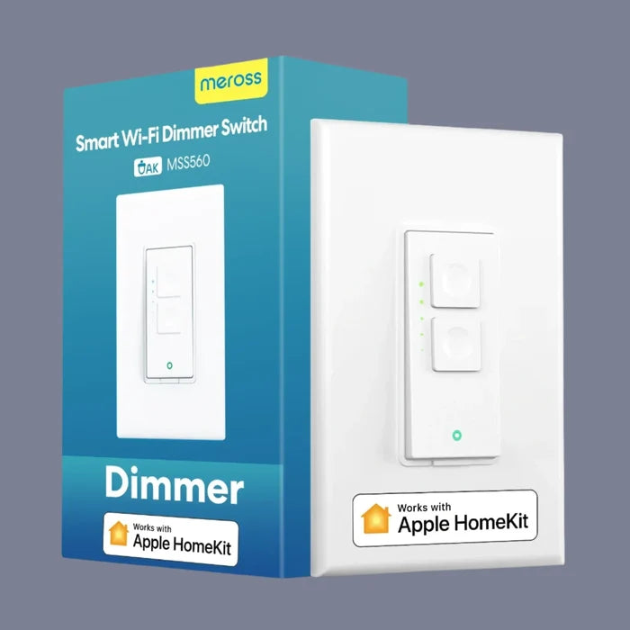 a close up of a box of smart wi - fi dimmer switches