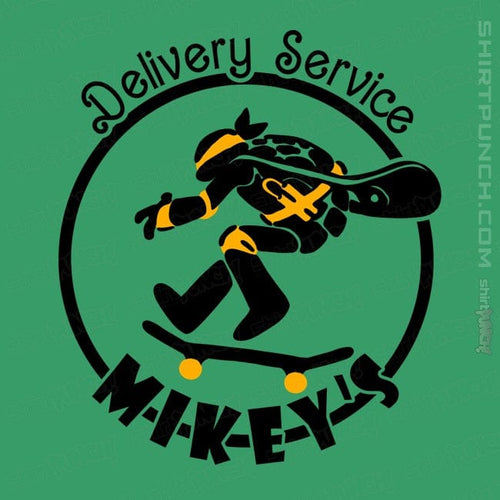 Secret_Shirts Magnets / 3"x3" / Irish Green Mikey's Delivery Service