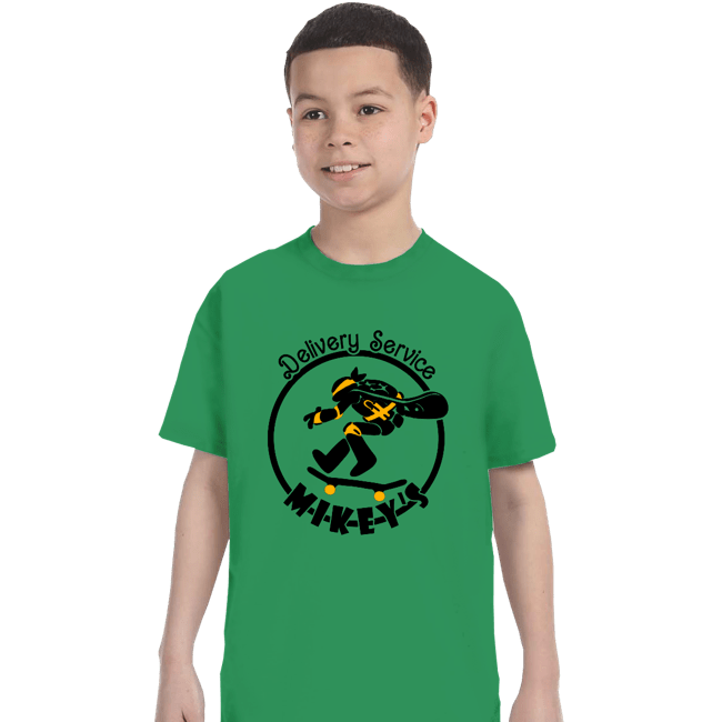 Secret_Shirts T-Shirts, Youth / XS / Irish Green Mikey's Delivery Service