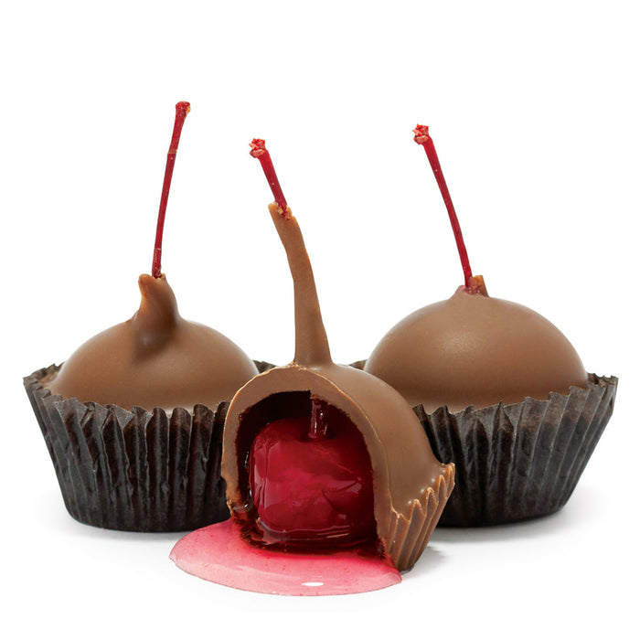 Milk Chocolate Covered Stem Cherries Candy - 3 LB