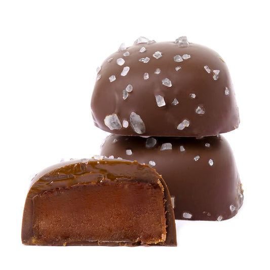 Milk Chocolate Sea Salt Caramel Candy - 5 LB