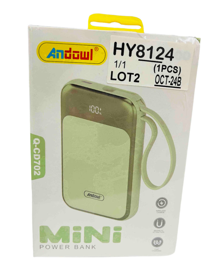Mini Power Bank-15000mAh/ANDOWL/QCD702