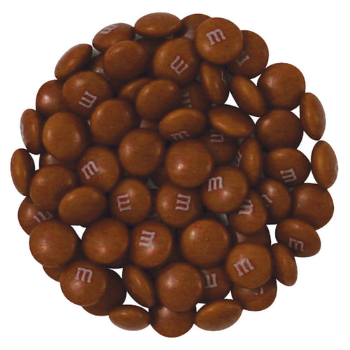 M&M's Brown Chocolate Candy - 10 LB