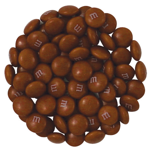 M&M's Brown Chocolate Candy - 10 LB