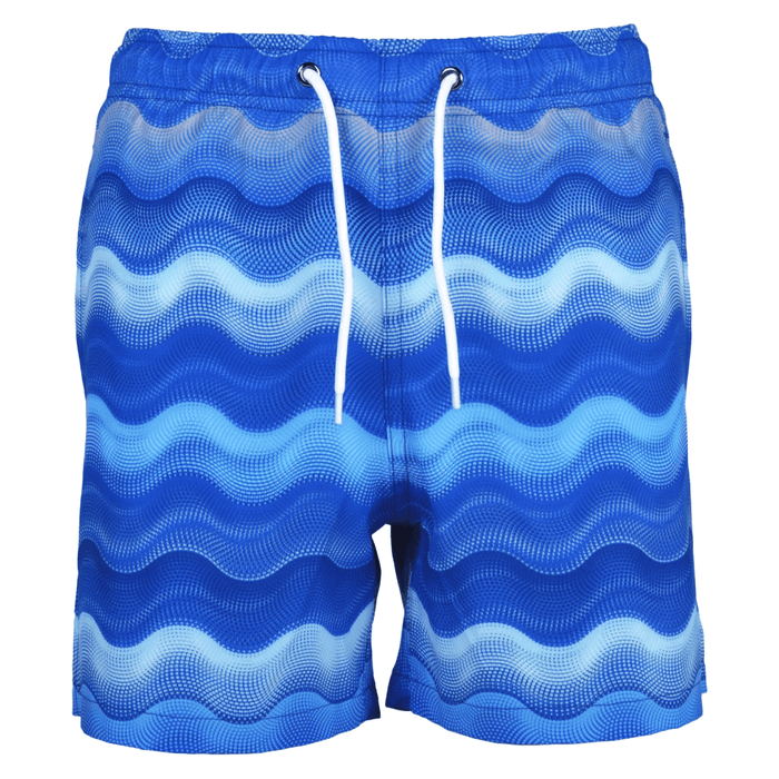 Moda Bandidos Junior's 2-Piece Co-Ord Set – White/Blue/Light Blue   (T-Shirt & Shorts)
