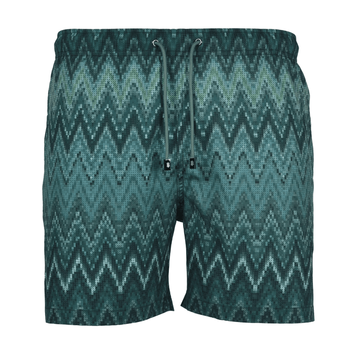 Moda Bandidos Men's 2 Piece Co Ord Set Dark Green T-Shirt & Shorts