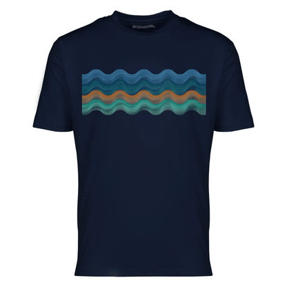 Moda Bandidos Men's 2-Piece Co-Ord Set – Navy/Blue   (T-Shirt & Shorts)