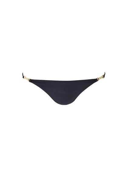 Bikini Melissa Odabash Monza Triangle Chain Bikini Bottom Black Apoella